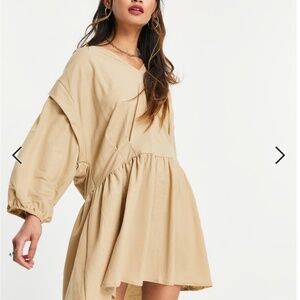 Mango Drop Waist Dress